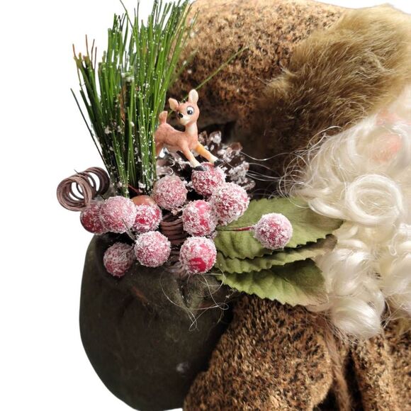 Christmas Old Saint Nicholas Santa Claus Porcelain Figurine - Picture 7 of 9